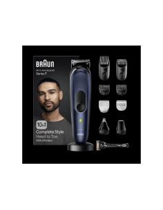 Braun MGK7410 Recortadora Kit 10 en 1 Barba, Cabello y Cuerpo