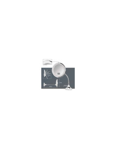 Orbegozo esp 1200 espejo cosmético de pared plata 17655 O