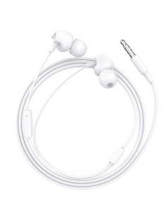 AURICULARES CON MICROFONO BLANCO CON JACK 3.5MM HOCO