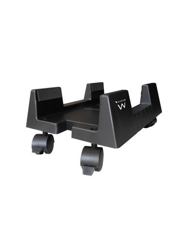 Ewent EW1290 soporte de CPU Carro para equipo informático Negro