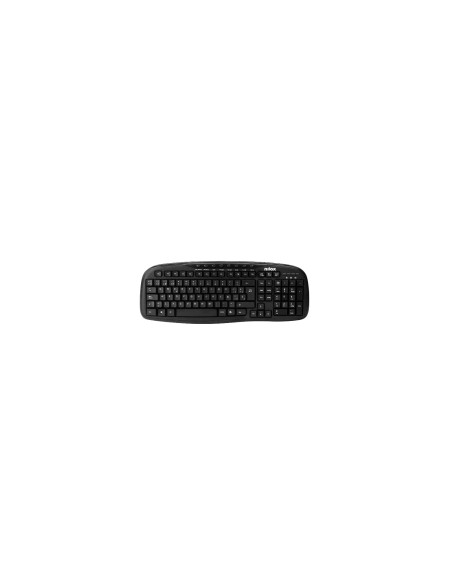 Nilox Teclado multimedia usb universal qwerty español negro