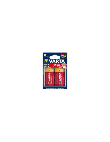 Varta MAX TECH 2x Alkaline D BaterÍ­a de un solo uso Alcalino