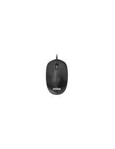 Nilox MOUSB1012 ratón Oficina USB tipo A Óptico 1200 DPI