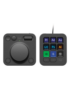Logitech MX Creative Console, keypad programable con 9 teclas LCD