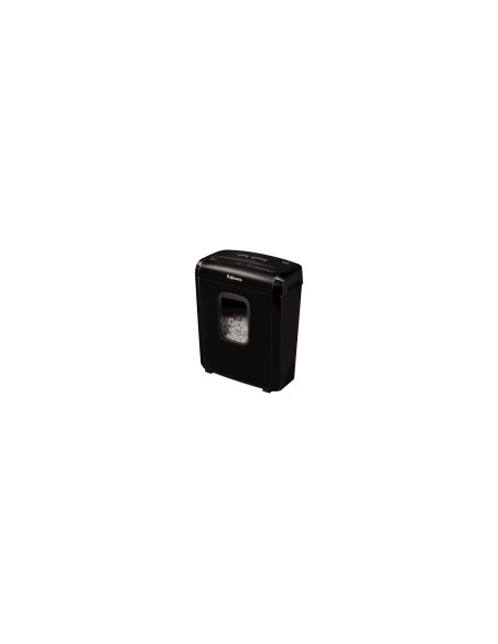 Fellowes Powershred 6M triturador de papel Microcorte Negro