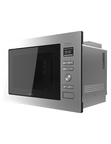 Microondas encastrable grandheat 2590 built-in steel black
