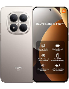XIAOMI REDMI NOTE 15 PRO 5G 8GB RAM 256GB ROM TITANIUM SMARTPHONE