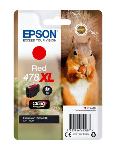 Epson Squirrel Singlepack Red 478XL Claria Photo HD Ink