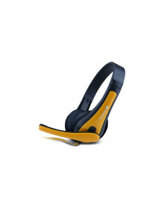 Canyon CNS-CHSC1BY auricular y casco Auriculares Alámbrico Diadema Juego Negro, Amarillo