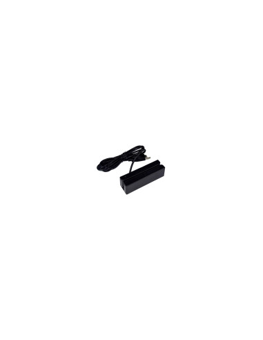 Premier BM-90 lector de tarjeta magnética Negro USB