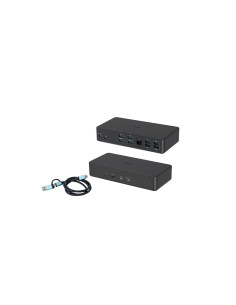 i-tec USB 3.0 / USB-C / Thunderbolt 3 Professional Dual 4K Display Docking Station Generation 2 + Power Delivery 100W