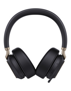 Yealink BH76 Plus UC USB-C/A Auriculares Inalámbrico Diadema Llamadas/Música USB Type-C / USB Type-A Bluetooth Negro