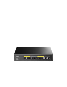 Cudy GS1010PE switch Gigabit Ethernet (10/100/1000) Energía sobre Ethernet (PoE) Negro