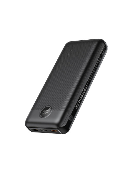 VEGER Power Bank,30000mAh Bateria Externa con Pantalla LED Bateria Portatil USB C Carga rapida PD 20W QC 3.0