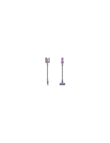 Dyson V8 Advanced Aspiradora escoba 2 en 1 Batería Secar Sin bolsa Níquel, Plata