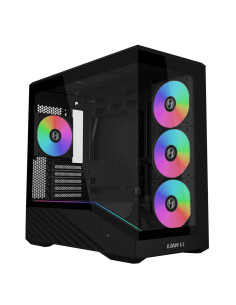 Lian Li Vector V100 Mini Negro Vidrio Caja Micro-ATX