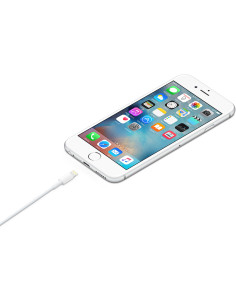 APPLE CABLE LIGHTNING TO USB CHARGE 1M WHITE MXLY2ZM/A 2