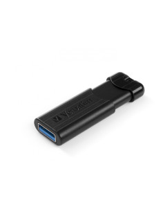 Verbatim PinStripe 3.0 Memoria USB 3.0 128GB Negro 49319