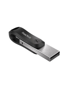 Sandisk Ixpand Pendrive flash 64gb USB tipo-a / lightning 3.2 gen 2 (3.1 Gen 2) negro plata SDIX60N-064G-GN6NN 2