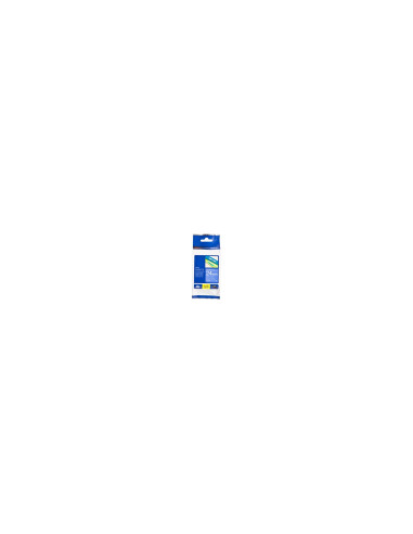 Brother TZE-555 cinta para impresora de etiquetas Blanco sobre azul