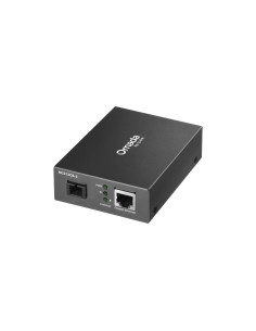 TP-Link Omada MC212CS-2 convertidor de medio 1000 Mbit/s 1550 nm Monomodo Negro