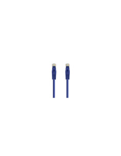 Nanocable Cable Red Latiguillo RJ45 LSZH CAT.6A UTP AWG24, Azul, 25 cm 2