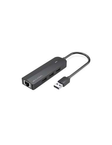 Vention Docking USB 2.0 CHPBB/ 3xUSB/ 1xMicro USB/ 1xRJ45/ Negro