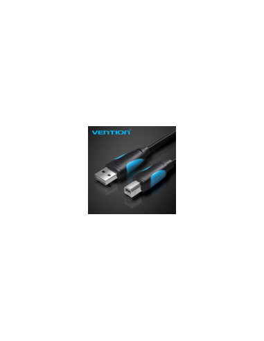 Vention Cable USB 2.0 Impresora VAS-A16-B100/ USB Tipo-B Macho - USB Macho/ 1m/ Negro