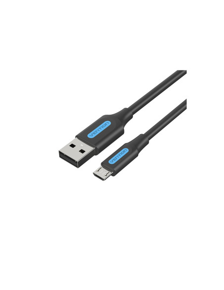 Vention Cable USB 2.0 3A COLBF/ USB Macho - MicroUSB Macho/ 1m/ Negro