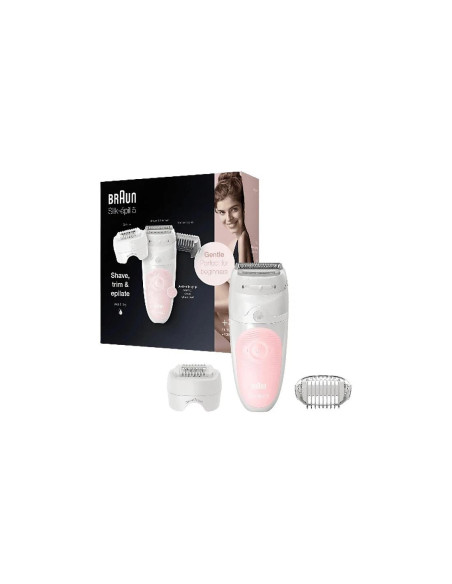 Braun SES5-620 Depiladora Silk-épil Serie 5 Wet & Dry Recargable