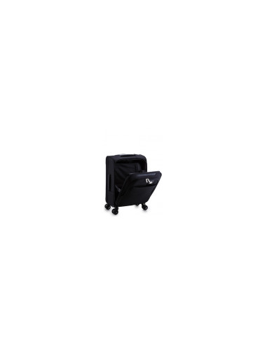 Urban Factory City Classic Trolley 39,6 cm (15.6") Maletín con ruedas Negro