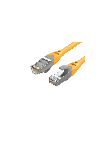 Vention Cable de Red RJ45 SFTP IBHYH Cat.6a/ 2m/ Naranja