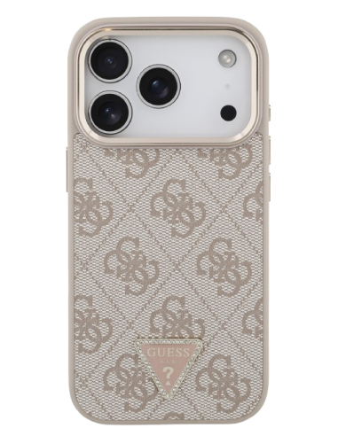 CARCASA GUESS TRIANGLE ROSA IPHONE 17 PRO MAX