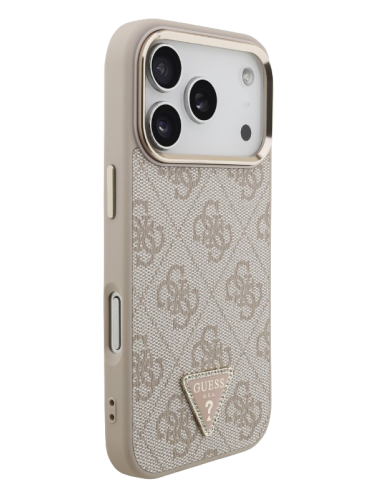 CARCASA GUESS TRIANGLE ROSA IPHONE 17 PRO MAX