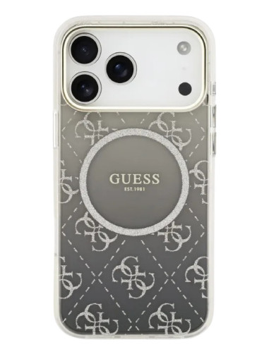 CARCASA GUESS IPHONE 17 PRO MAX GLITTER GRIS