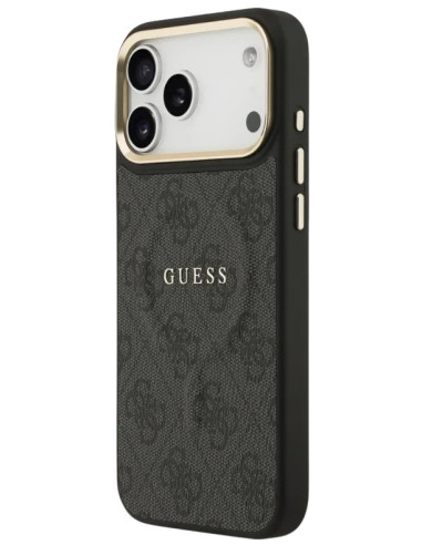 CARCASA GUESS IPHONE 15 PRO NEGRA CON MAGSAFE
