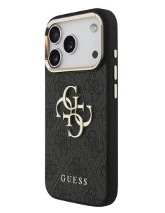 CARCASA IPHONE 17 PRO NEGRO CON LOGO
