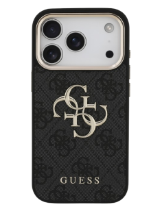 CARCASA IPHONE 17 PRO NEGRO CON LOGO 2