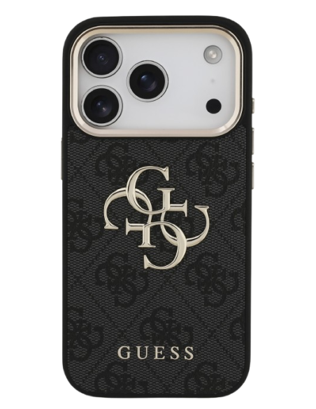 CARCASA IPHONE 17 PRO NEGRO CON LOGO