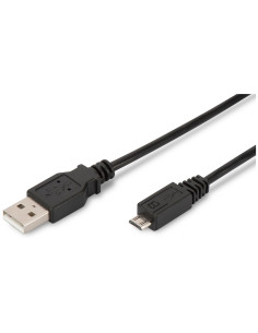 CABLE USB A M A MICRO USB B M 3 MT DIGITUS AK-300110-030-S