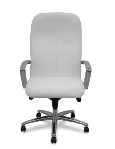 SILLON CAUDETE SIMILPIEL BLANCO 115DBSPBL 2
