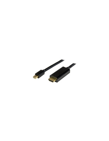 StarTech.com Cable Conversor Mini DisplayPort a HDMI de 1m - Color