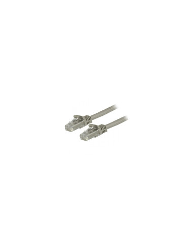 StarTech.com Cable de 3m Gris de Red Gigabit Cat6 Ethernet RJ45 sin
