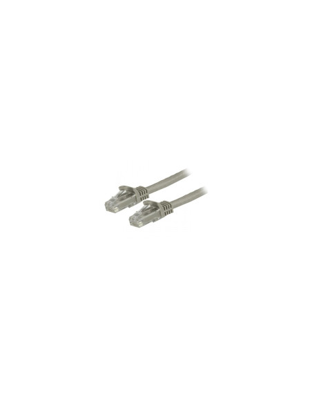 StarTech.com Cable de 3m Gris de Red Gigabit Cat6 Ethernet RJ45 sin