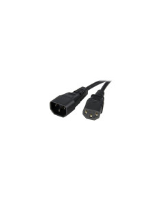 StarTech.com Cable de 1m de Extensión de Alimentación, C14 a C13, 10A