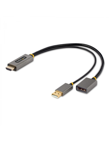StarTech.com Cable 30cm Adaptador HDMI a DisplayPort - Activo - 4K