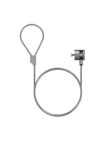 AISENS Cable de Seguridad con Cerradura de Llave para Ordenador,