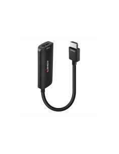 Lindy 38329 adaptador de cable de vÍ­deo 0,157 m HDMI tipo A (Estándar) DisplayPort Negro