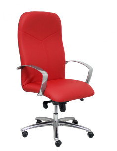 Piqueras y Crespo Sillon Caudete similpiel rojo 2