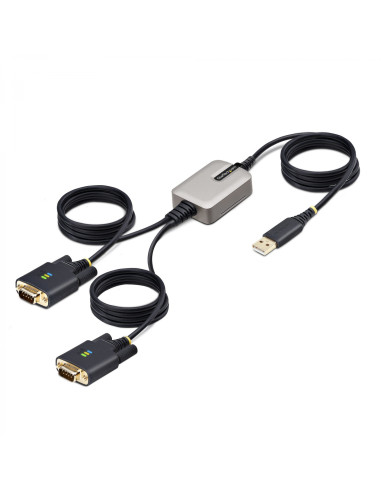StarTech.com 2P6FFC-USB-SERIAL cambiador de género para cable USB-A 2